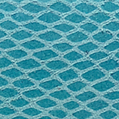 Aqua Snakeskin Patterned Leather Strap
