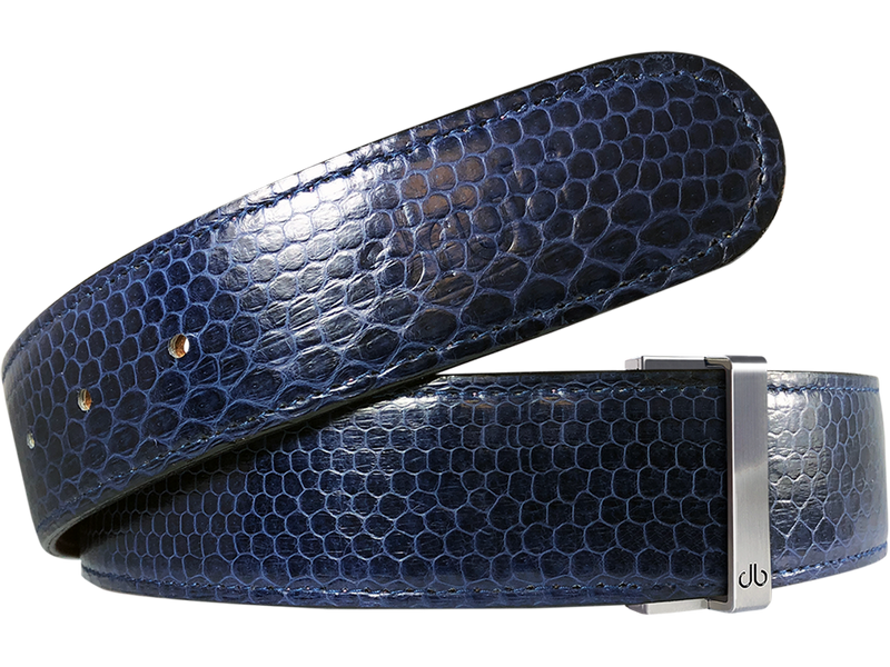 Blue Snakeskin Strap