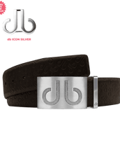 Brown Handmade Italian Leather with Silver Classic Buckle