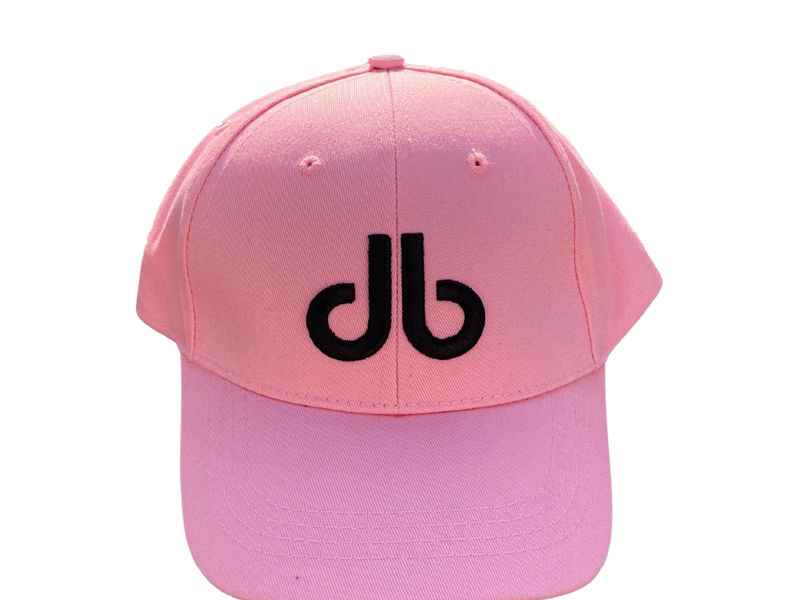 Pink Cap with Black Trim