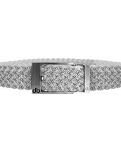White DB Icon Dreave Reversible Belt