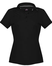 Black Designer Polo Shirt Women
