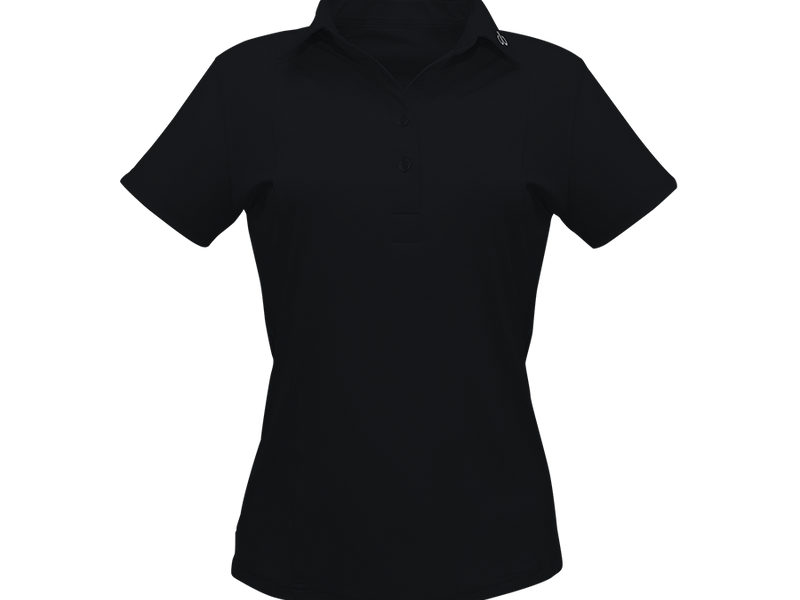 DB01 Black Polo Shirt Women
