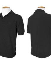 Short Sleeve Polo Jumper - Black