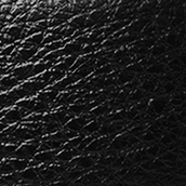 Black Full Grain Patterned Leather Strap
